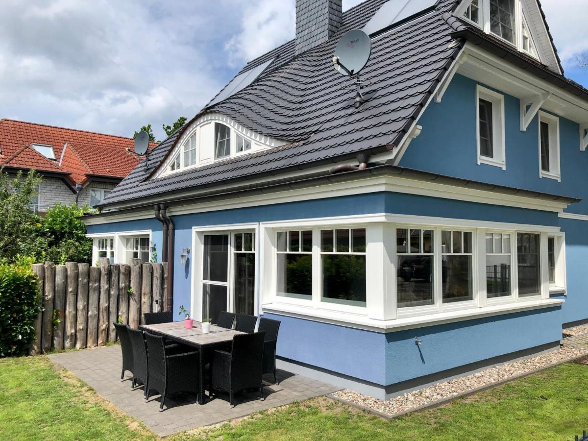 Ostseelagune Zingst, Exklusive Dhh, Strandnah, Sauna, Kamin, 3 Sz, 2 Baeder, Glasfaser, Haustierfrei, Garten Mit Suedterrasse, E-Ladesaeule, 2 Stellplaetze, Strandkorb, Fahrradschuppen, Waschmaschine, Trockner, Nichtraucher Buitenkant foto