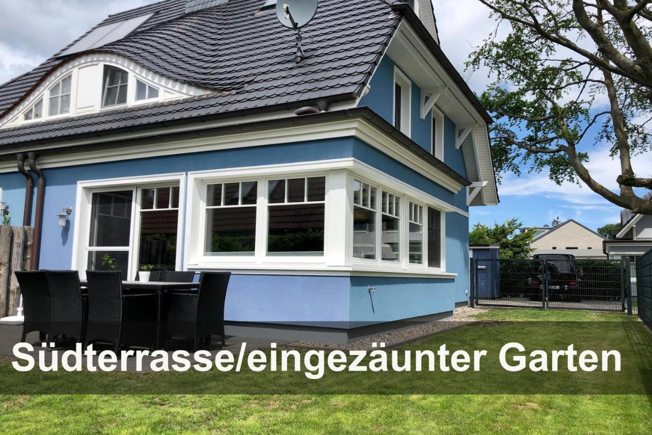 Ostseelagune Zingst, Exklusive Dhh, Strandnah, Sauna, Kamin, 3 Sz, 2 Baeder, Glasfaser, Haustierfrei, Garten Mit Suedterrasse, E-Ladesaeule, 2 Stellplaetze, Strandkorb, Fahrradschuppen, Waschmaschine, Trockner, Nichtraucher Buitenkant foto