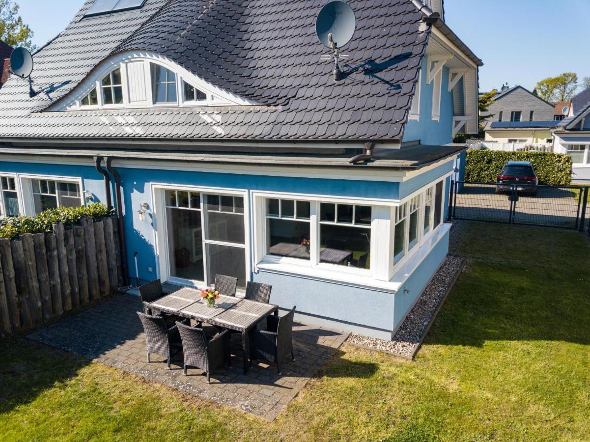 Ostseelagune Zingst, Exklusive Dhh, Strandnah, Sauna, Kamin, 3 Sz, 2 Baeder, Glasfaser, Haustierfrei, Garten Mit Suedterrasse, E-Ladesaeule, 2 Stellplaetze, Strandkorb, Fahrradschuppen, Waschmaschine, Trockner, Nichtraucher Buitenkant foto